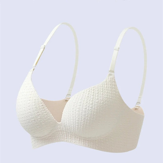 Seamless Wireless Push Up Bra – Invisible Lift & Anti-Sag Support