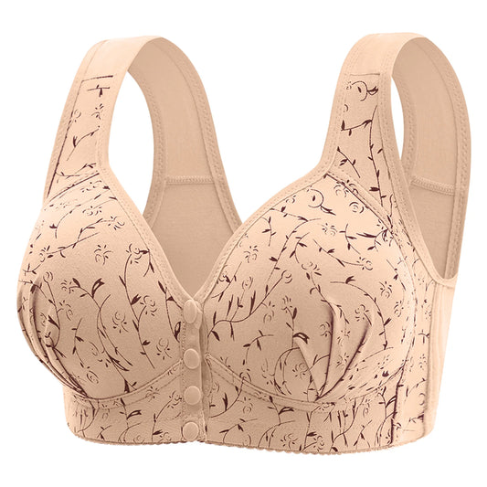 Front Open Wireless Sports Bra – Breathable Lightweight Comfort Vest