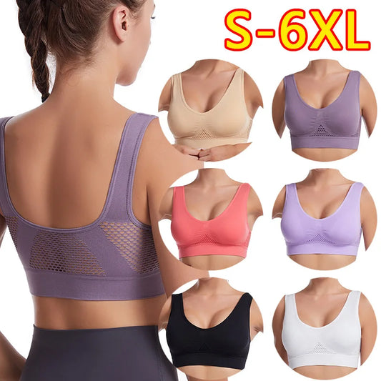 Breathable Seamless Sports Bra for Women